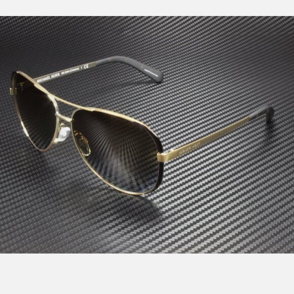 Michael Kors Polarized Gold Brown Womens Sunglasses - Picture 1 of 5